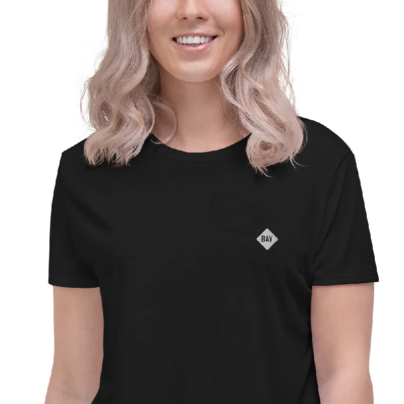 Bay Diamond Crop Tee