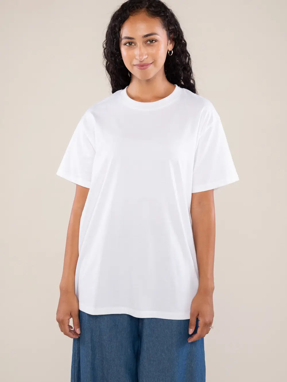 Boxy Plain T-shirt