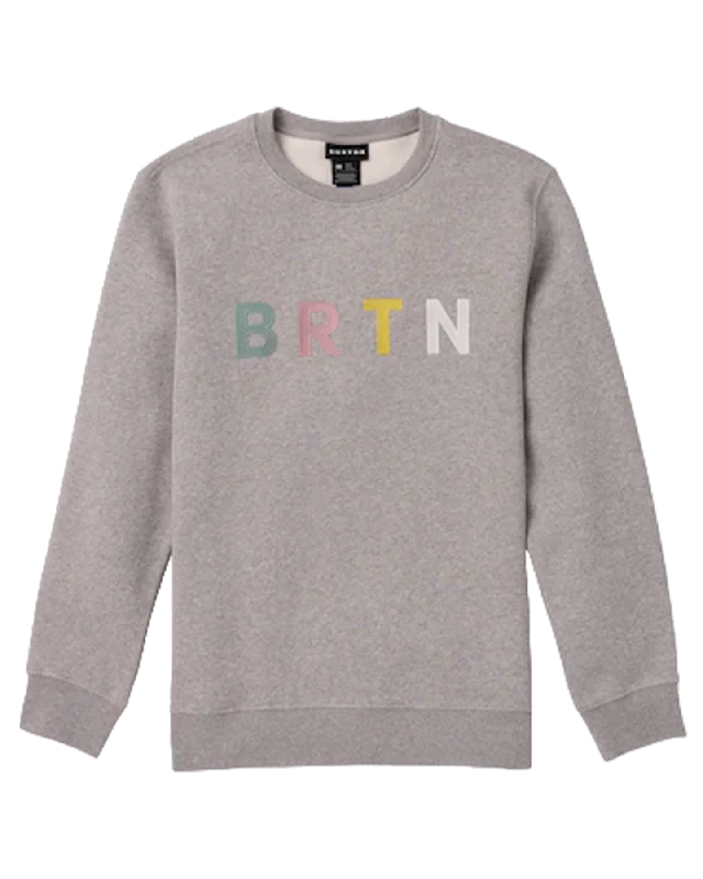 Burton Brtn Crewneck Sweatshirt - Gray Heather Multi