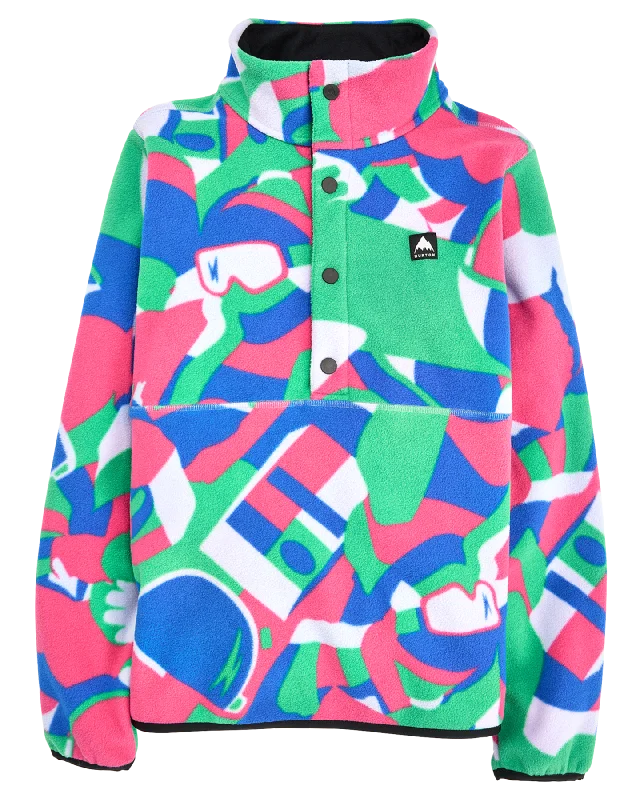 Burton Kids' Cinder Fleece Anorak - Multi Cosmoblock