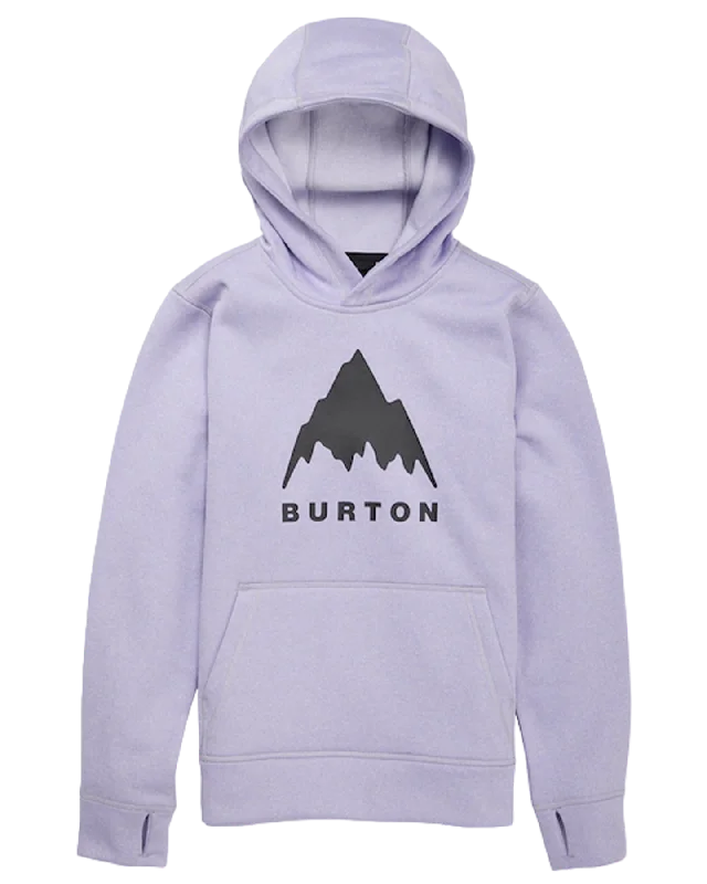 Burton Kids' Oak Pullover Hoodie - Supernova Heather