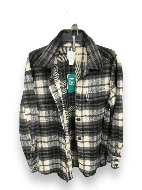 Coat Other By H&m In Plaid Pattern, Size: M