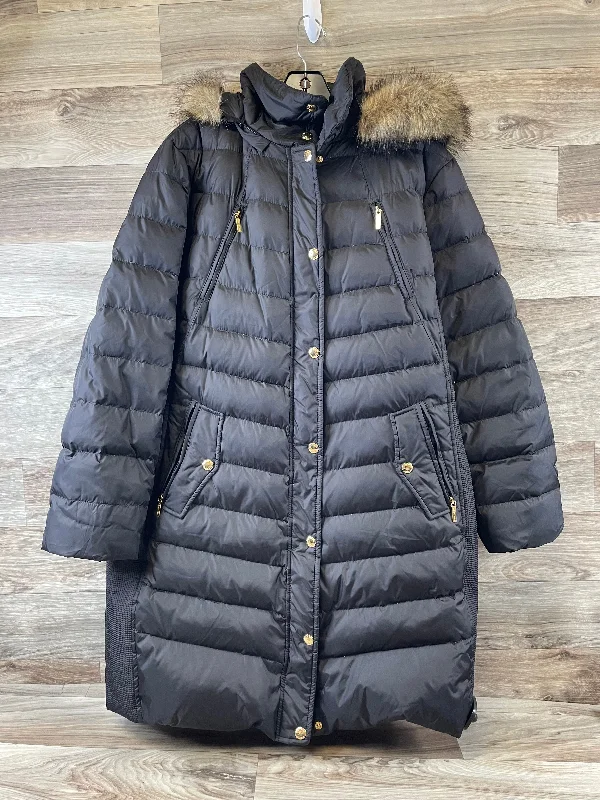 Coat Puffer & Quilted By Michael By Michael Kors In Black, Size: Xxl