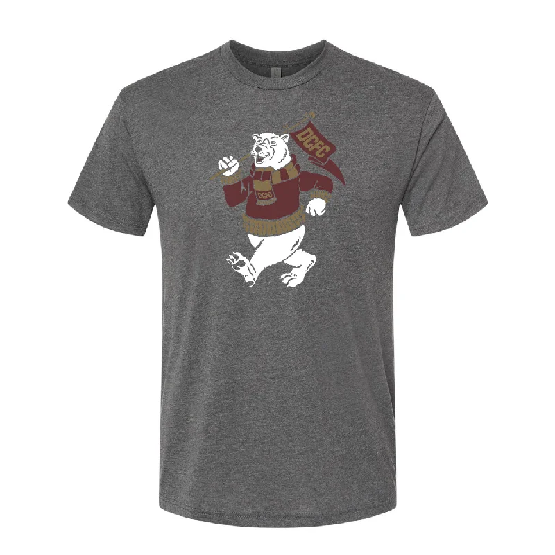 DCFC Friendly T Bear Flag Tee- Grey