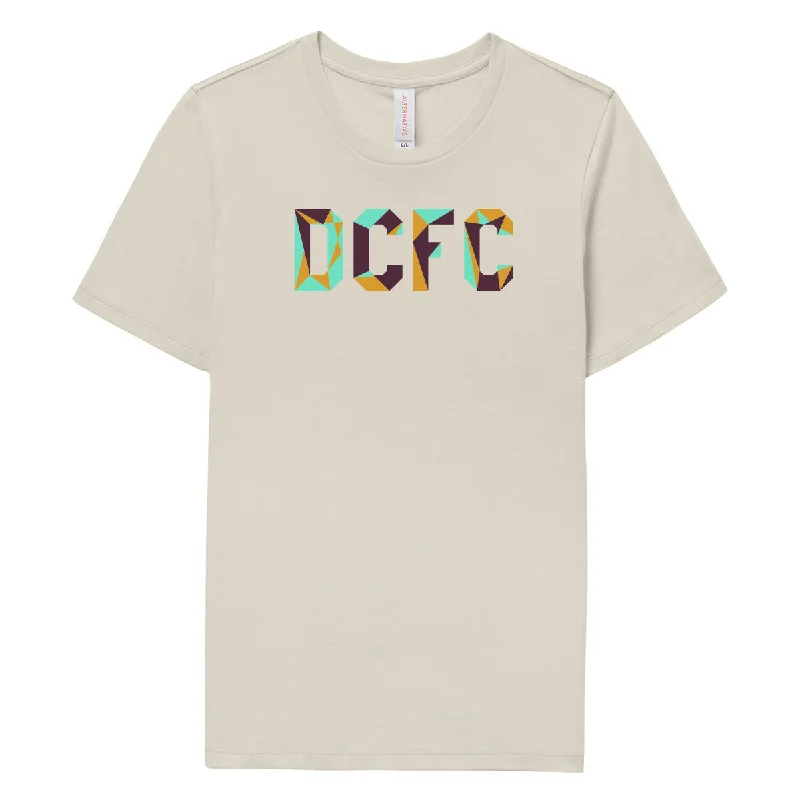 DCFC Women's Geometric Tee- Natural