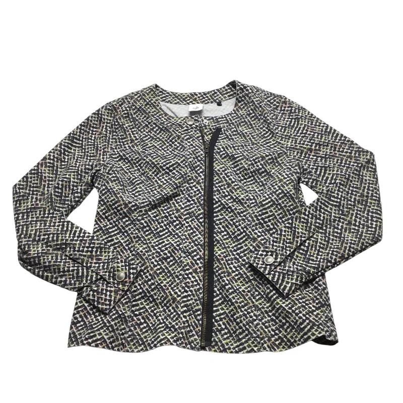 Jacket Other By Cabi In Green & Grey, Size: M