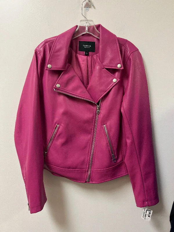 Jacket Other By Torrid In Pink, Size: 2x