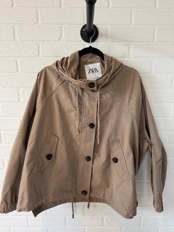 Jacket Other By Zara In Tan, Size: S