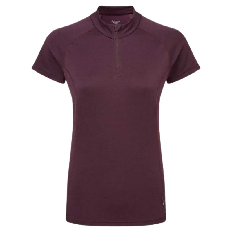 Montane Clearance Dart Zip-Neck T-Shirt - Womens