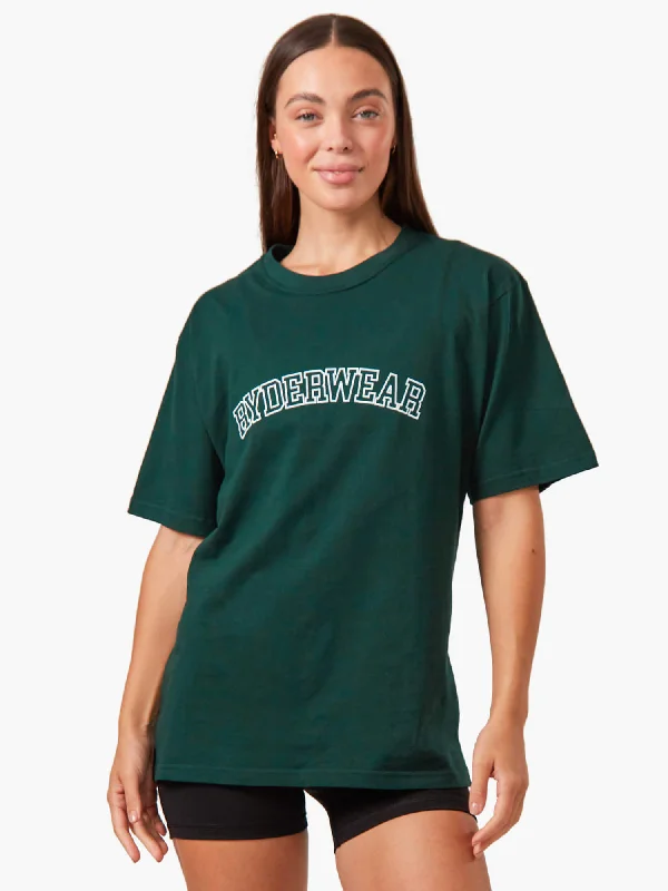 Oversized T-Shirt - Bottle Green