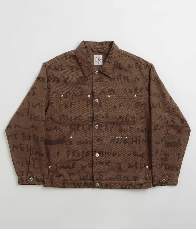 Polar Sad Notes Patrik Jacket - Walnut