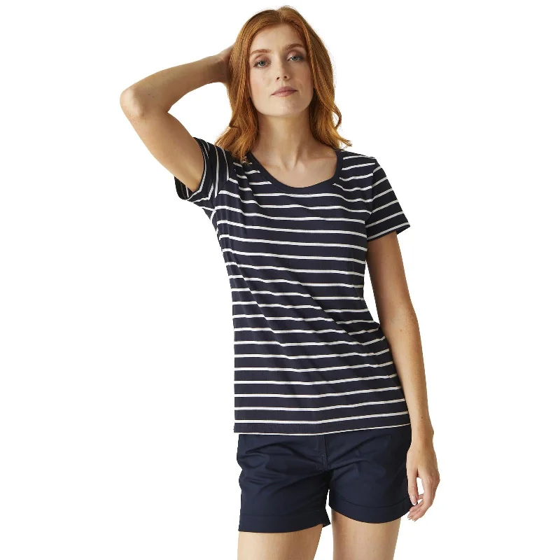 Navy/White Stripe