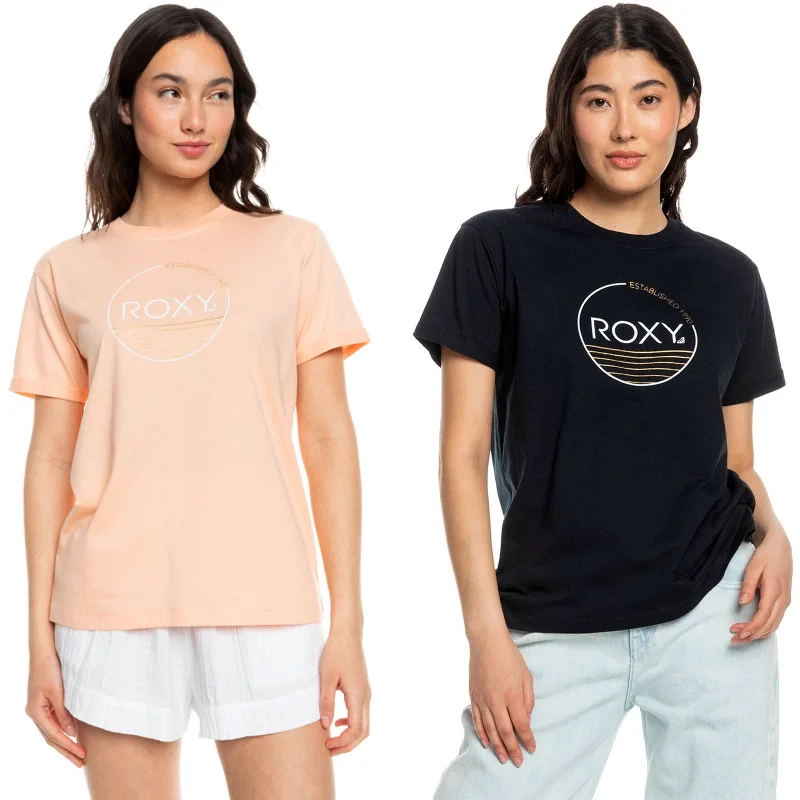 Roxy Womens Noon Ocean Short Sleeve T-Shirt