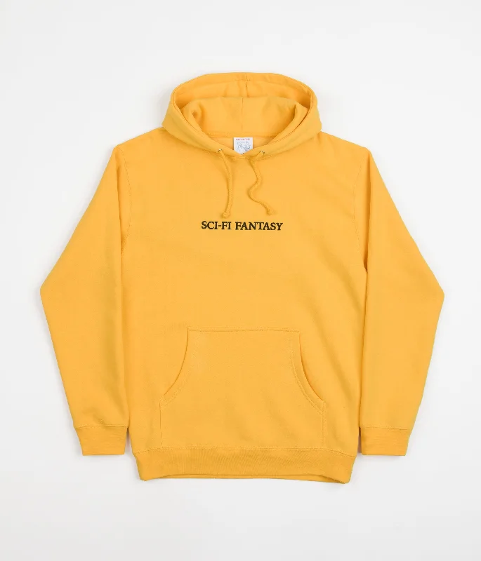 Sci-Fi Fantasy Logo Hoodie - Gold