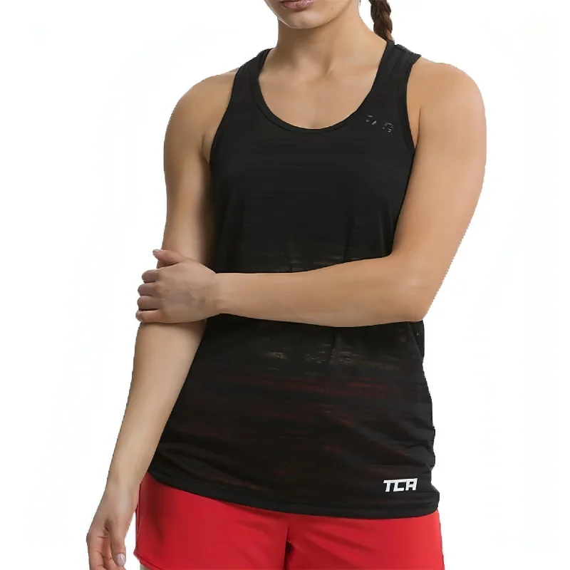 TCA Ultralite Womens Running Vest Tank Top - Black