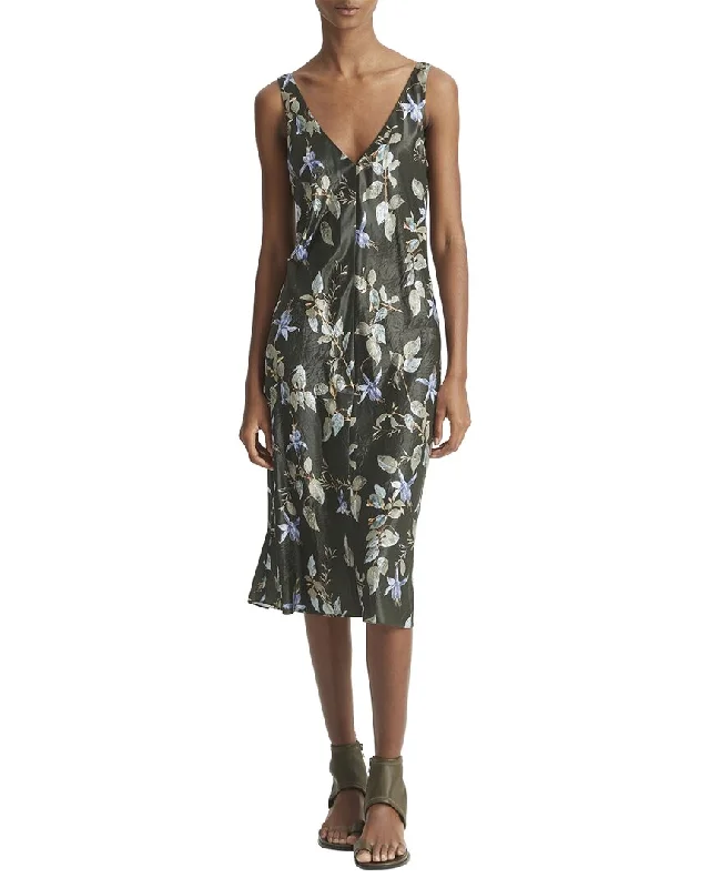 Vince Bellflower Slip Dress