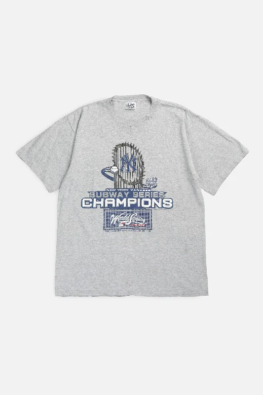 Vintage NY Yankees World Series MLB Tee - L