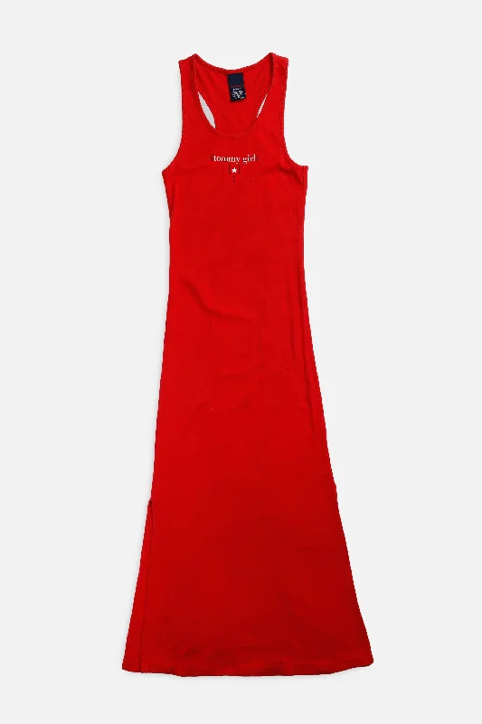 Vintage Tommy Maxi Dress - M