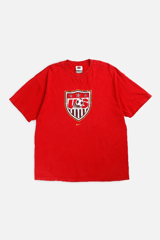 Vintage USA Soccer Tee - L