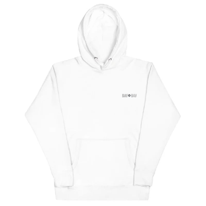 White Bay to Bay Hoodie