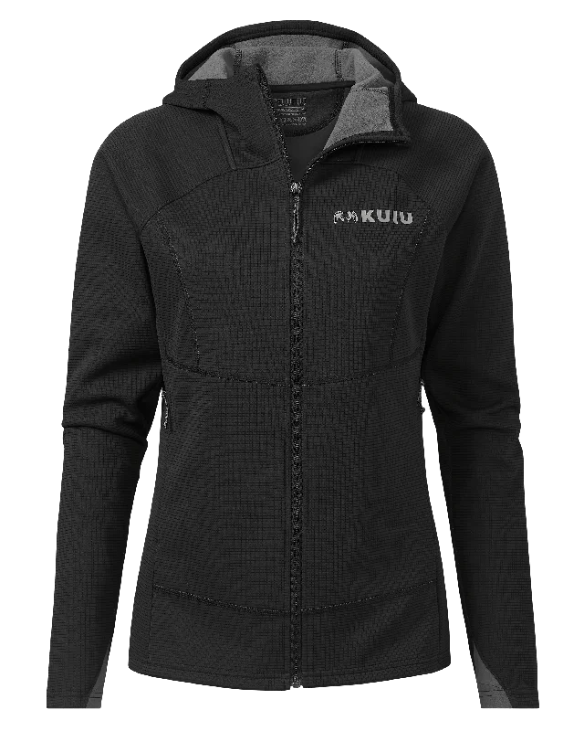 Women's Peloton 240 Full Zip Hoodie | Black