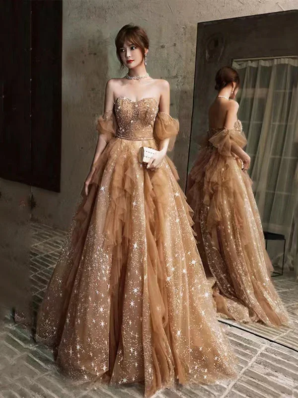 Off The Shoulder Sequin Newest 2024 Long Prom Dresses, Wedding Guest Dresses, Fashion Wedding Dresses  gh2227