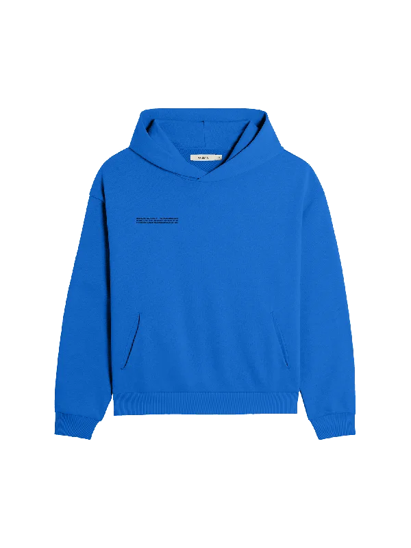 Womens 365 Midweight Hoodie—cobalt blue