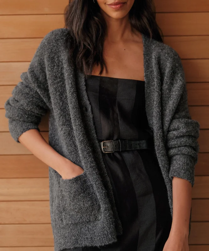 Boucle Cocoon Cardigan