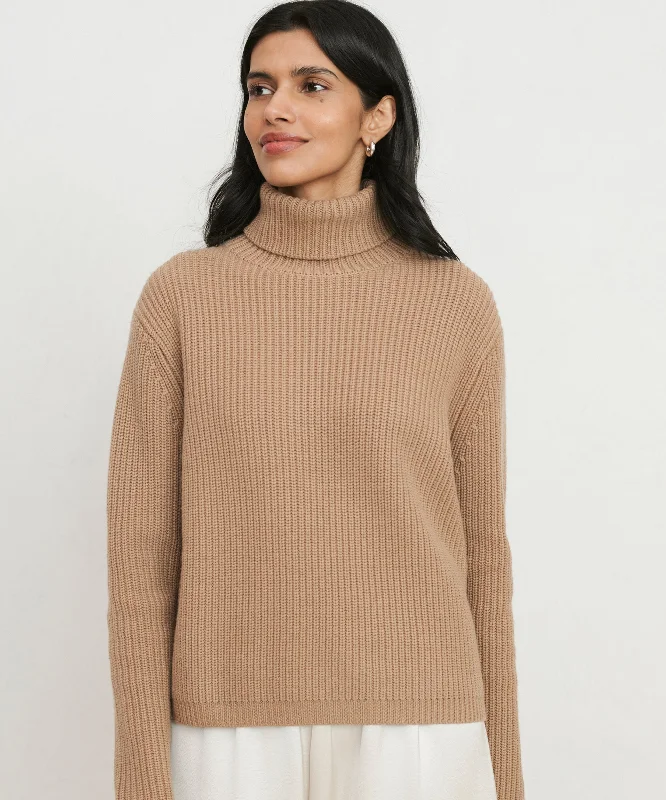 Cropped Turtleneck