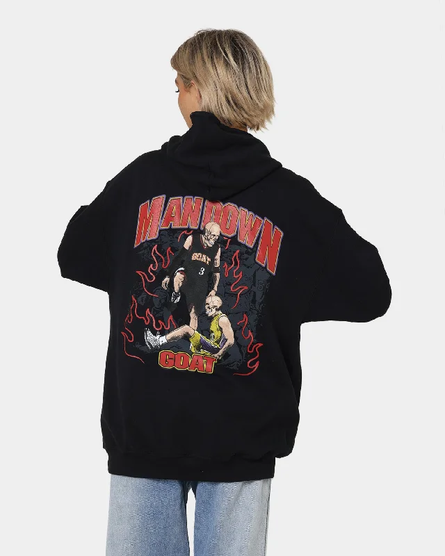 Goat Crew Man Down Hoodie Black