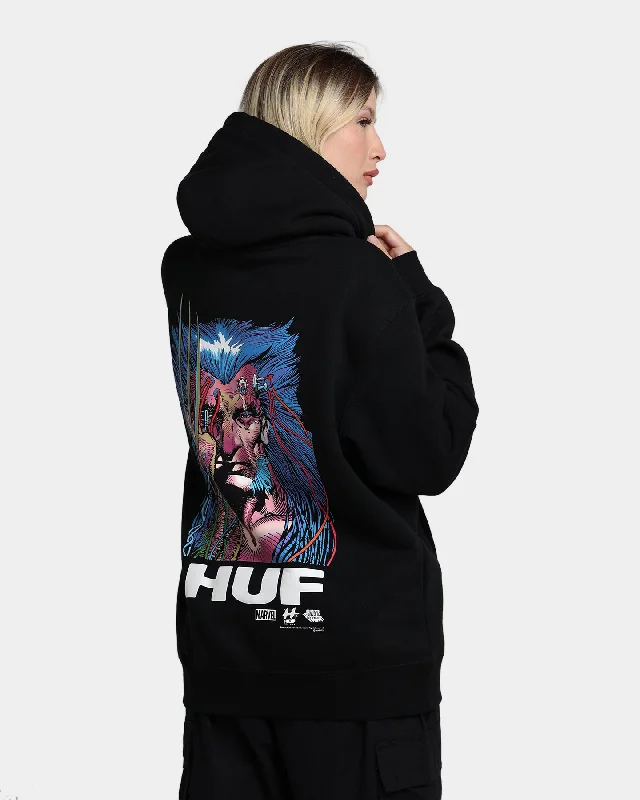 HUF X Marvel Weapon X Hoodie Black