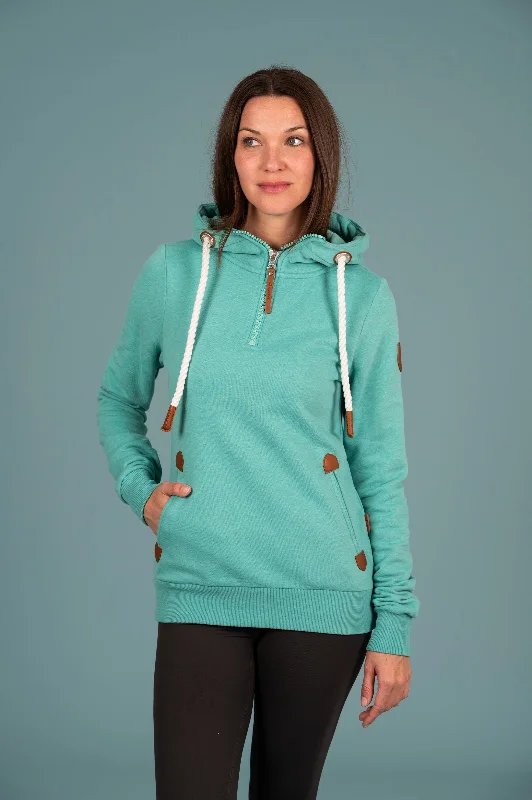 Ivy Half-Zip Hoodie Cove