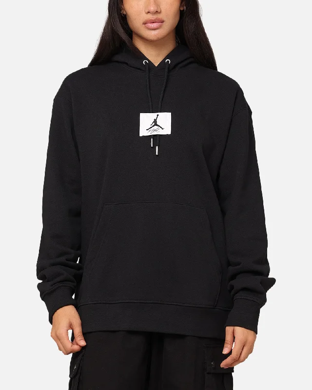 Jordan Essentials Statement Fleece Pullover Hoodie Black/Sail