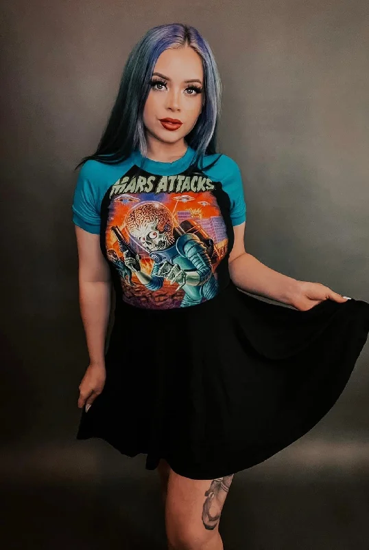 Mars Attack Baby Doll Dress