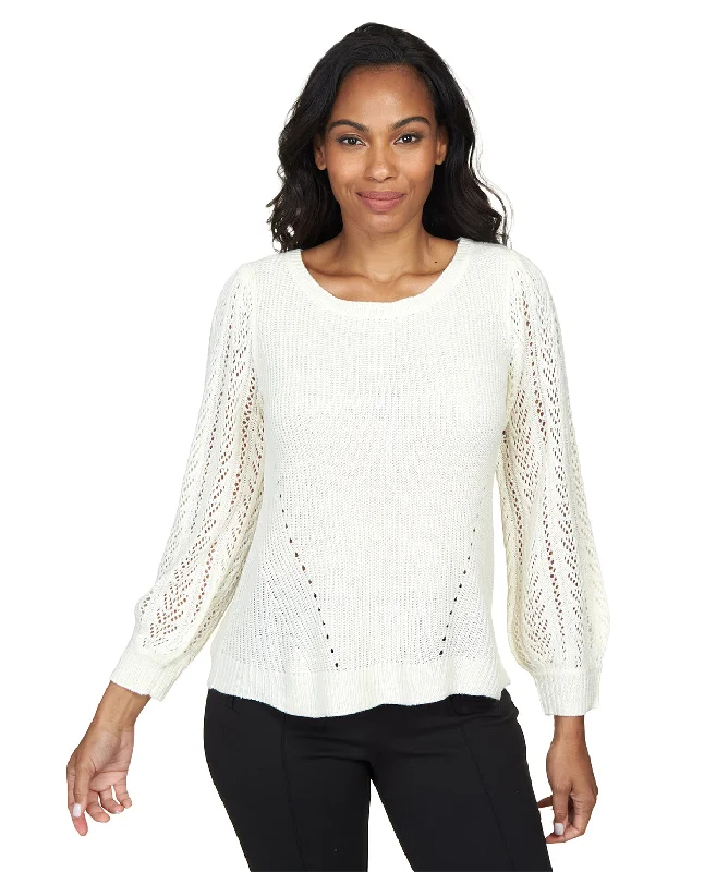 Ruby Road Must Haves Textured Pullover Sweater