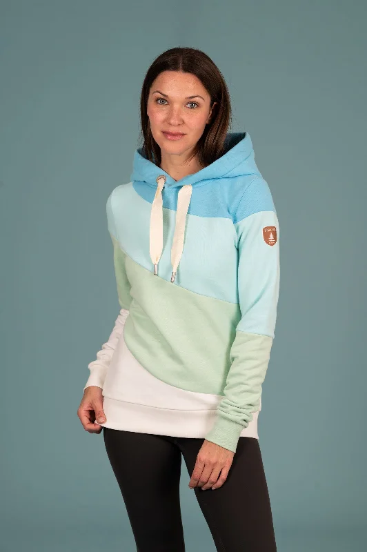 Solo Colorblock Hoodie Pool Mix