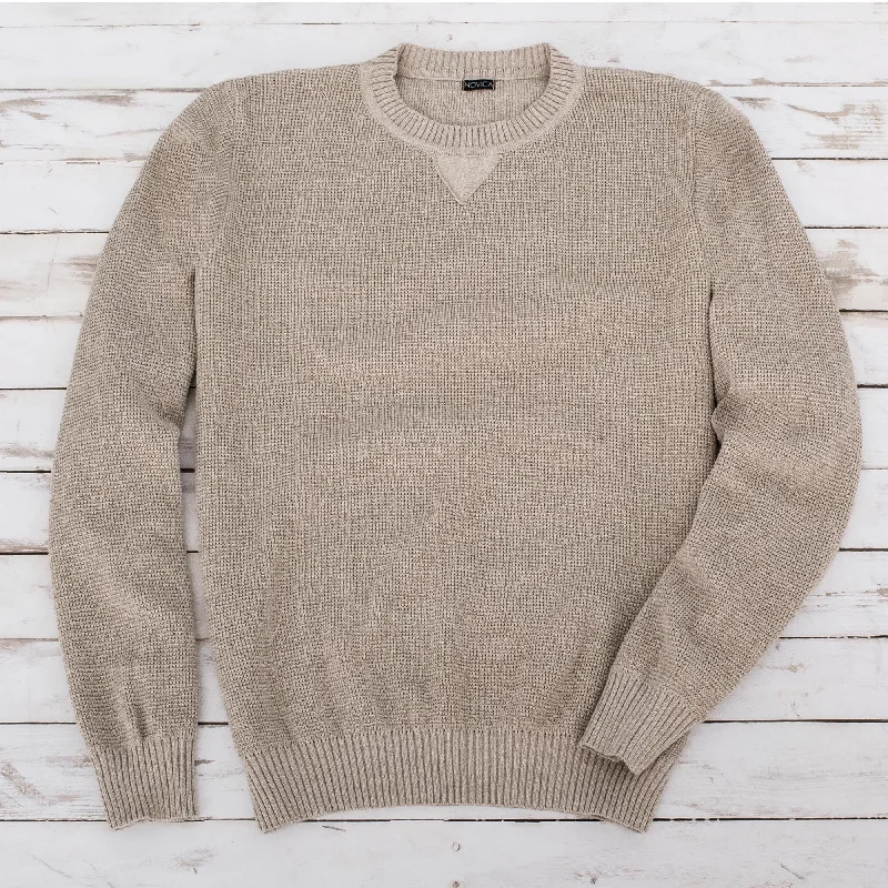 Sporting Elegance Men's Cotton Pullover Sweater