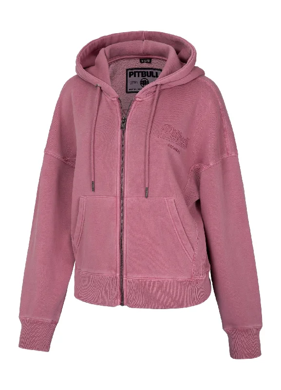 Women's zip-up hoodie Washed Manzanita II