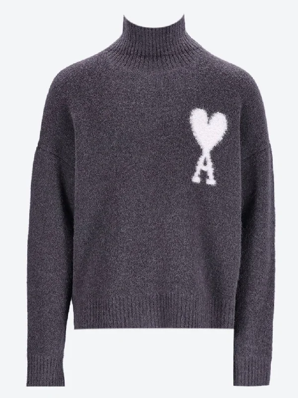 Ami de coeur turtleneck sweater