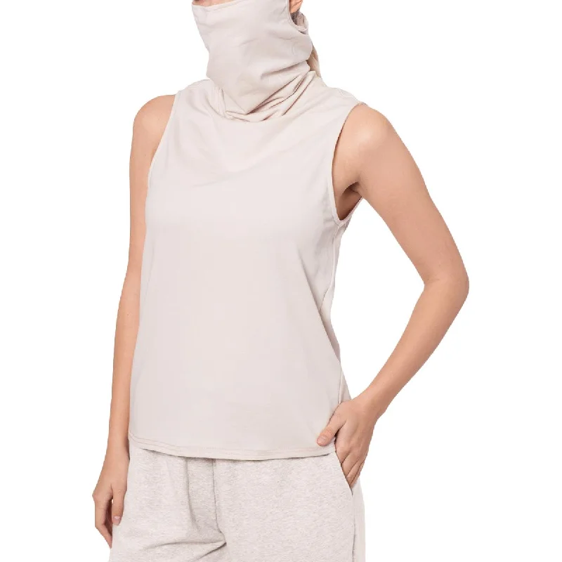 B&A by Betsy and Adam Womens Knit Attached Mask Tank Top