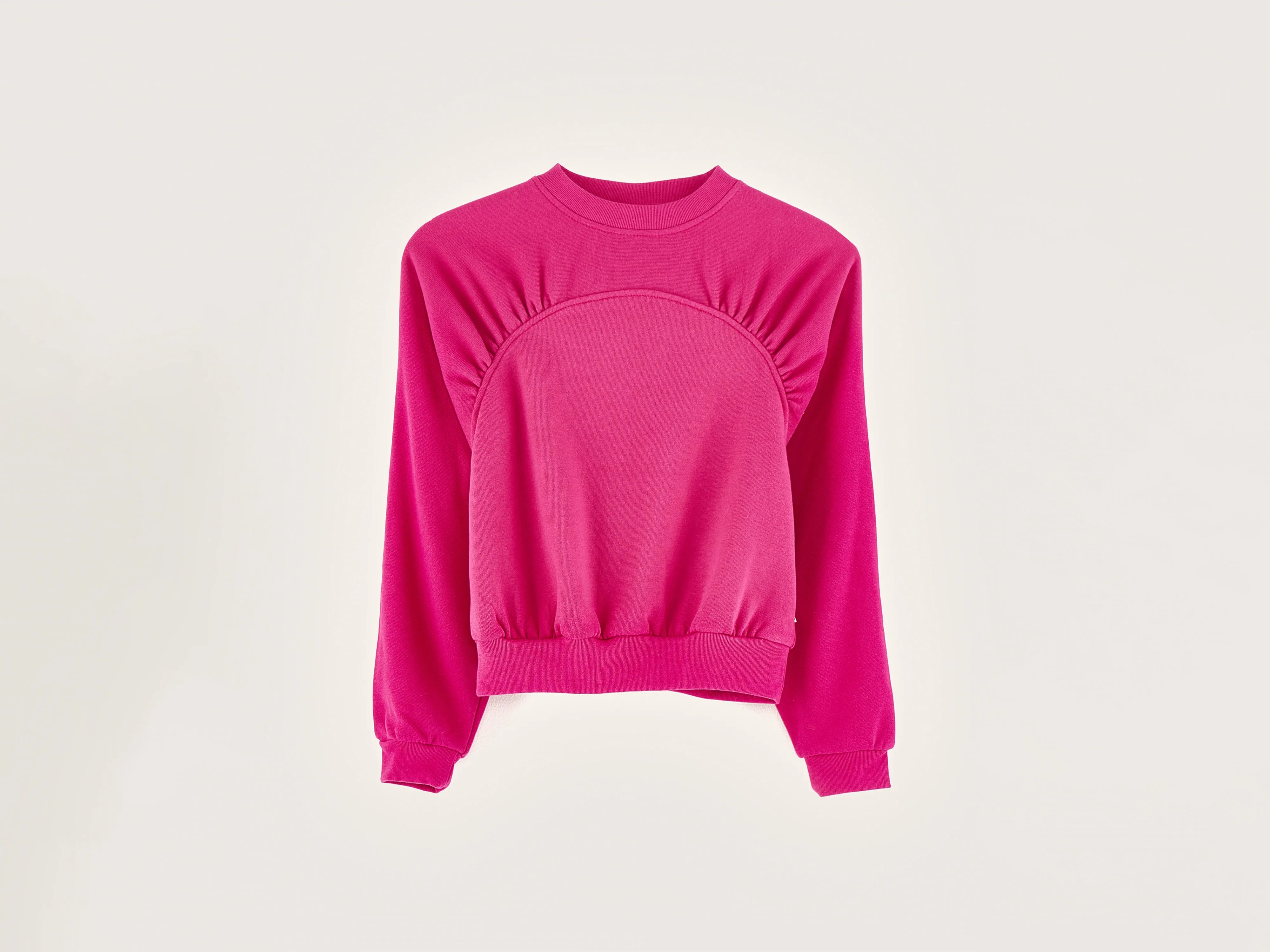 Floris round-neck sweatshirt (242 / G / FUSHIA)