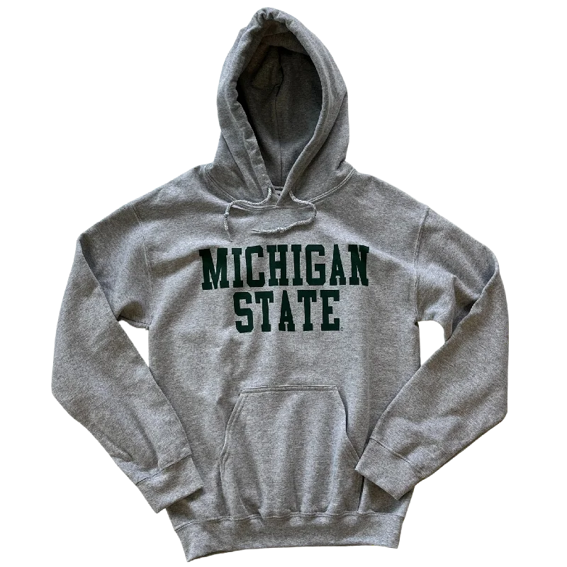 Classic Michigan State Hoodie Grey