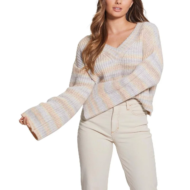 Guess Womens Neena Wool Blend Alpaca Pullover Sweater