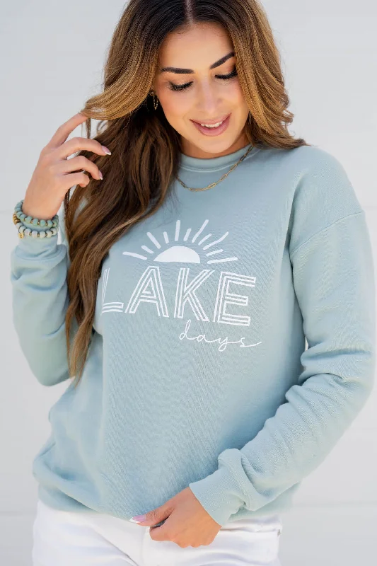 Lake Days Graphic Crewneck