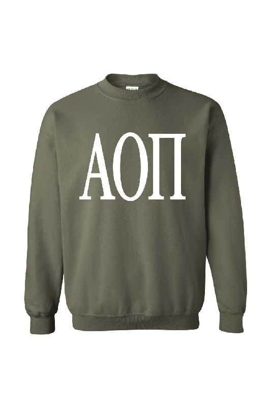 Large Letter Sweatshirt