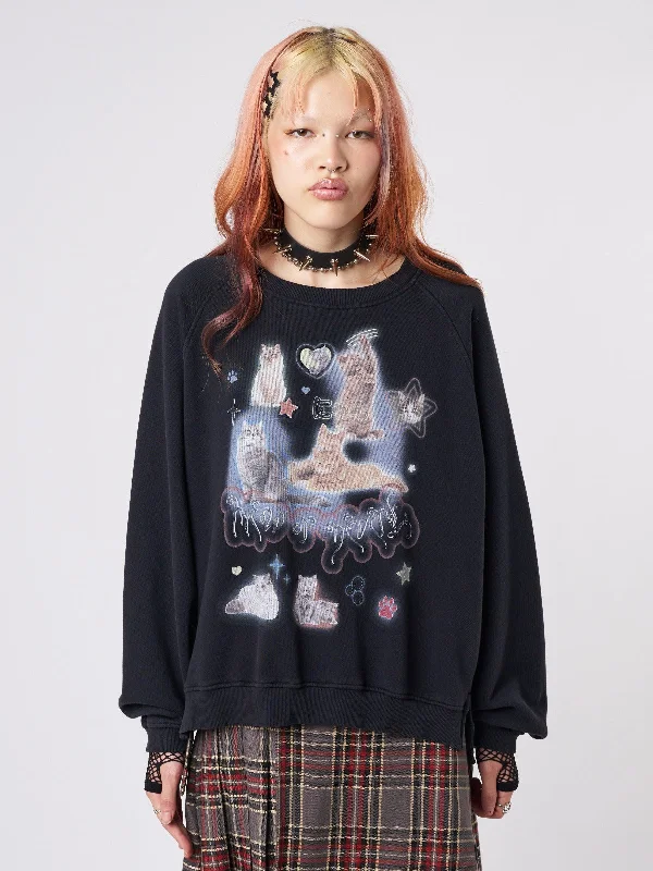 Meow or Never Kitty Sweatshirt