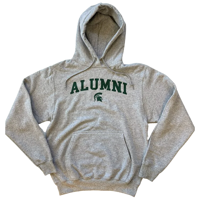 Michigan State Alumni Gray Hoodie