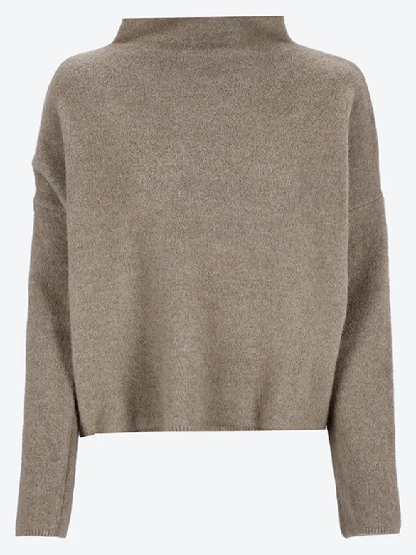 Mika yak funnelneck sweater