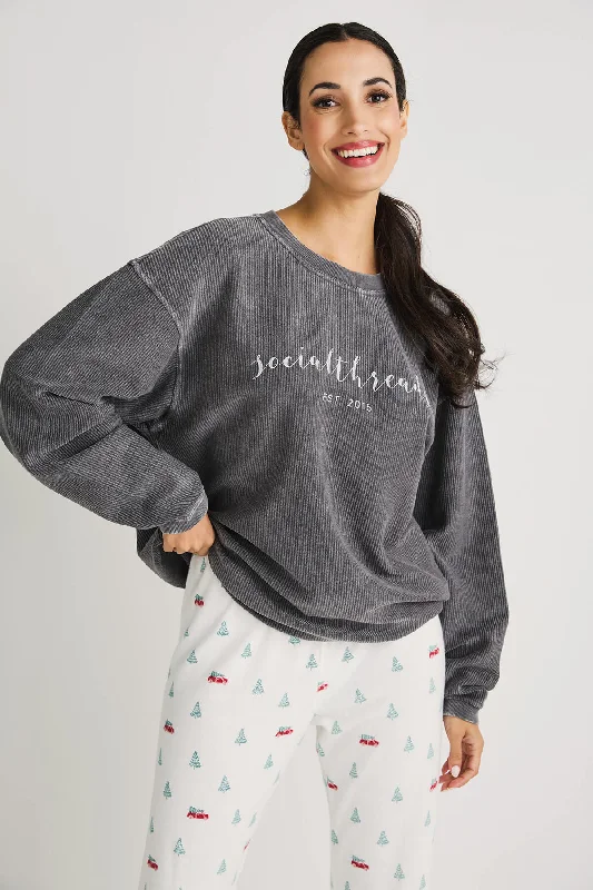 Social Threads Logo Sweatshirt