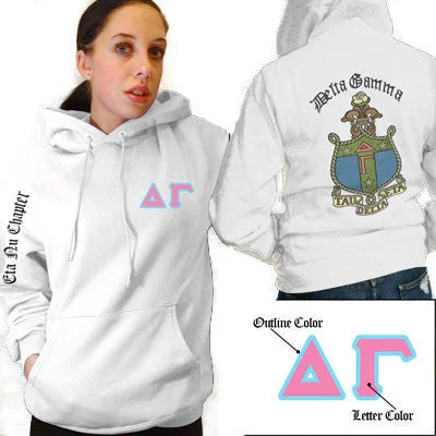 Sorority Crest Hoodie - G185 - SUB